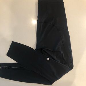 Black lululemon Fast & Free